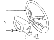 Toyota Previa Steering Wheel Diagram - 45100-28080-B0