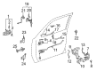 Toyota Camry Window Regulator Diagram - 69820-06031