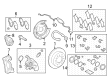 Toyota Sequoia Brake Caliper Bracket Diagram - 47822-0C040