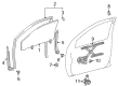 Toyota Echo Window Run Diagram - 68141-52140