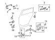 Toyota Highlander Door Check Diagram - 68640-48031