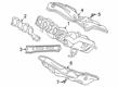 Toyota Avalon Catalytic Converter Diagram - 17140-0P410