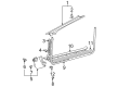 Toyota Solara Door Seal Diagram - 62311-06040