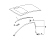 Toyota Solara Weather Strip Diagram - 62382-AA030