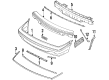 1992 Toyota Corolla Bumper Diagram - 52119-1A320
