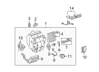 Toyota Blower Motor Resistor Diagram - 87165-48010