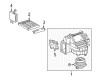 Toyota Camry Blower Motor Diagram - 87103-33090