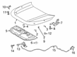 Toyota RAV4 Prime Hood Hinge Diagram - 53420-0R080
