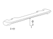 Toyota Sequoia Spoiler Diagram - 76871-0C901