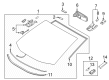 Toyota RAV4 Windshield Diagram - 56101-0R401