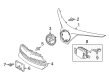 Toyota Corolla License Plate Diagram - 52114-02100