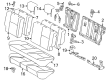 Toyota Yaris Seat Cushion Diagram - 71651-0D220
