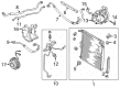 Toyota FJ Cruiser A/C Compressor Diagram - 88320-6A540