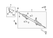 Toyota Rack and Pinion Boot Diagram - 45535-09490