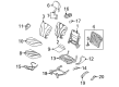 Toyota Venza Seat Cushion Diagram - 71652-0T010