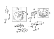 Toyota Sienna Armrest Diagram - 72820-AE020-E1