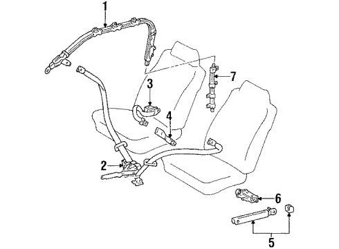 85650-32020 Toyota Motor, Driver Side