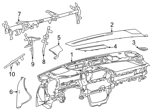Toyota 90105-A0467 Bolt, Flange 90105-A0467 Toyota Bolt, Flange