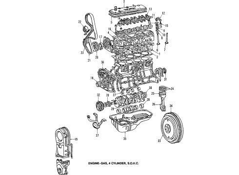 13568-YZZ23 Toyota Timing Belt