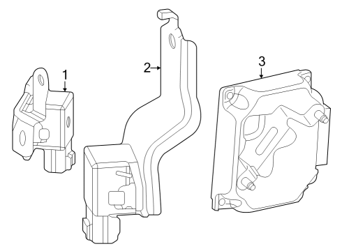 Toyota 89243-30331 Computer, Absorber Control 89243-30331 Toyota Computer, Absorber Control