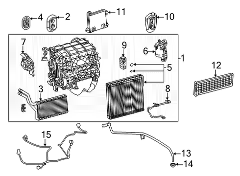 88650-08310 Toyota Amplifier Assembly, Air