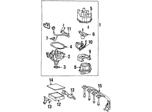 89667-20340 Toyota ECM Bracket, Passenger Side