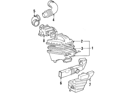 Toyota 17751-62010 Inlet 17751-62010 Toyota Inlet