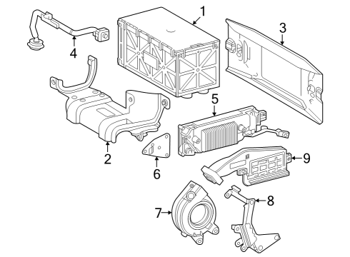 28921-10010 Toyota Sub-Battery, Multi Power Control