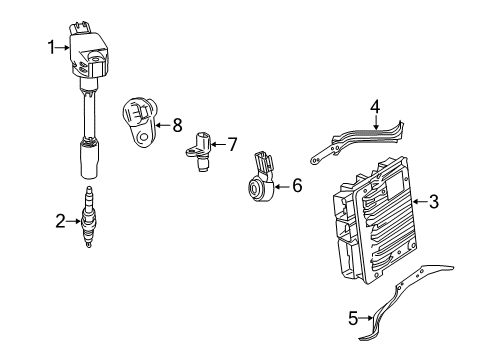 89661-0XB60 Toyota Computer, Engine Control