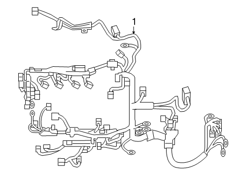 82116-06141 Toyota Wire Harness