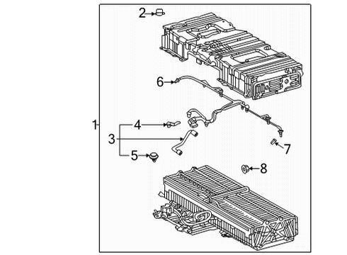 G9510-48190 Toyota Battery Assembly, Hev Su