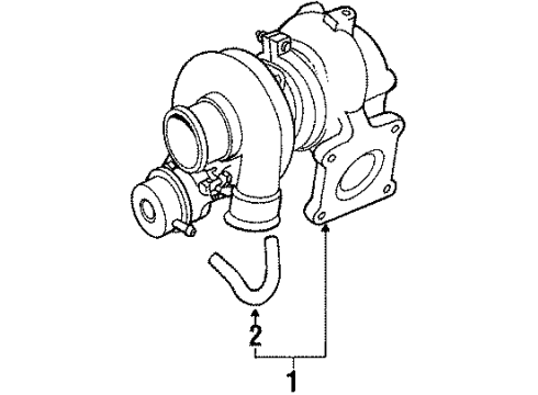 17201-42020 Toyota Turbocharger