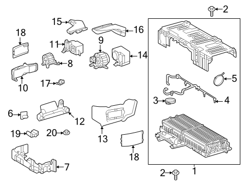 90178-A0136 Toyota Hold Down Clamp Nut