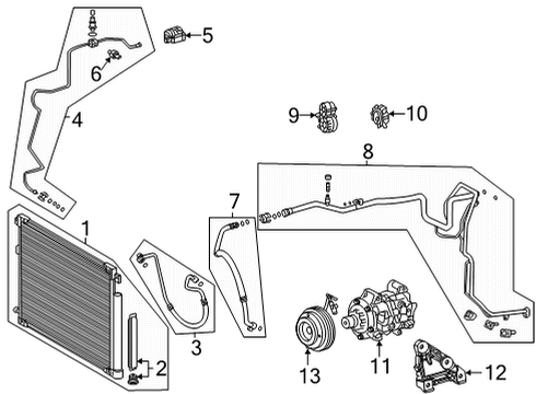 88710-0E421 Toyota Tube&Accessory Assembly