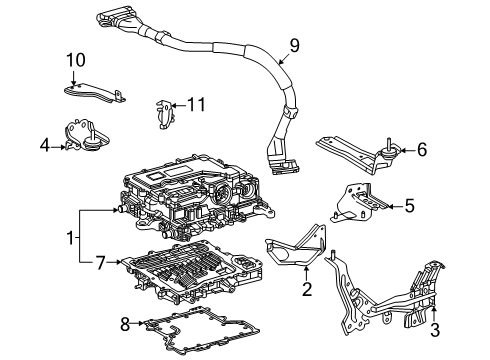 86572-35030 Toyota CONTROLLER, VEHICLE