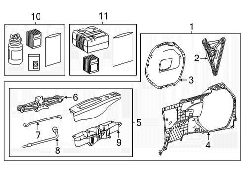51900-08061-B2 Toyota Carrier Assembly, Spare