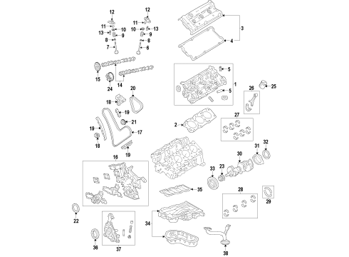 Toyota 04112-31A23 Valve Grind Gasket Kit 04112-31A23 Toyota Valve Grind Gasket Kit