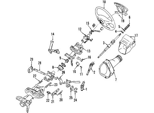 83247-2D050 Toyota Printed Circuit Board