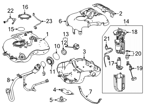83320-47150 Toyota Fuel Gauge Sending Unit