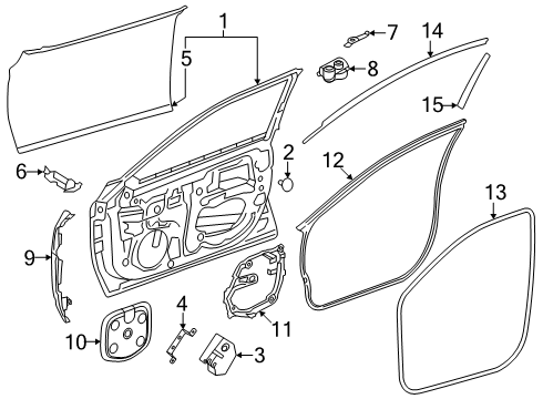 Toyota 67869-30130 Clip, Door Weatherstrip 67869-30130 Toyota Clip, Door Weatherstrip