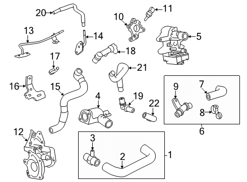 Toyota 16345-F0040 Gasket, Water Outlet Pipe 16345-F0040 Toyota Gasket, Water Outlet Pipe