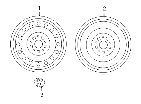 08402-52860 Toyota Wheel Cover