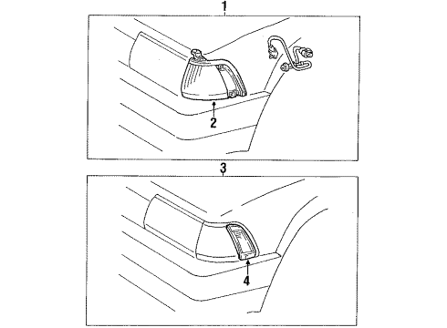 81621-02010 Toyota Lens, Driver Side