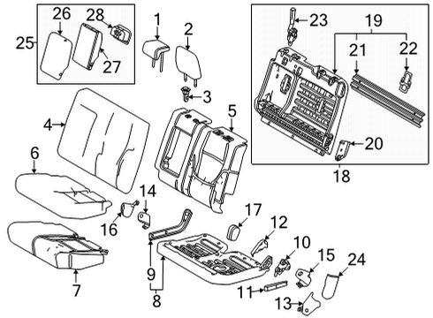 Toyota 71078-AN050-C0 Cover Sub-Assembly, Rear Seat Headrest 71078-AN050-C0 Toyota Cover Sub-Assembly, Rear Seat Headrest