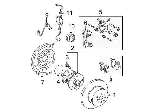 47570-06060 Toyota Wheel Cylinder