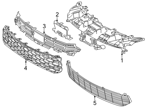 52439-30010 Toyota Tape, Front Bumper Guar