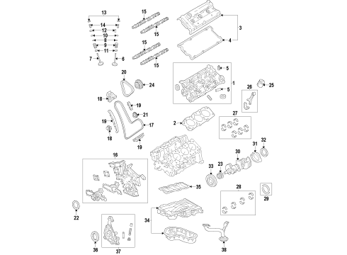 Toyota 04112-0P203 Gasket Kit, Engine Valve Grind 04112-0P203 Toyota Gasket Kit, Engine Valve Grind