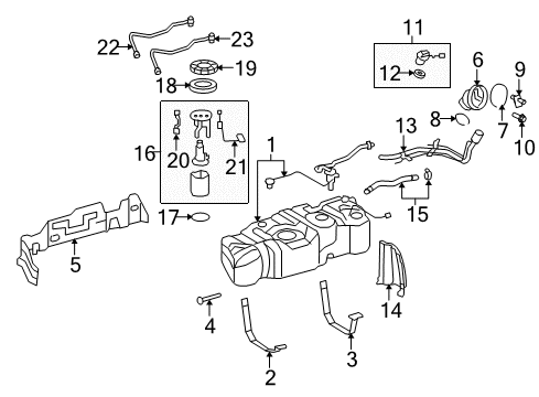 77024-0C040 Toyota Fuel Pump