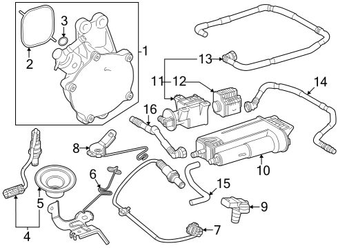 Toyota 8946A-52110 Bracket, Exhaust Sensor 8946A-52110 Toyota Bracket, Exhaust Sensor