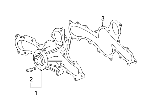 2006 Toyota Tundra Water Pump Diagram